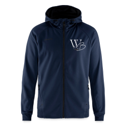 Veste à capuche Logo William Bigeon Bleu