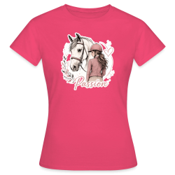 T-shirt Femme Cheval Passion (4 Coloris)