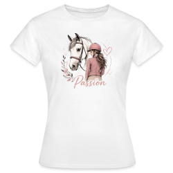 T-shirt Femme Cheval Passion (4 Coloris)