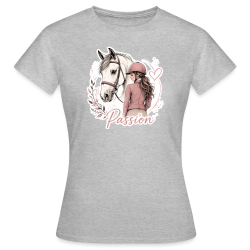 T-shirt Femme Cheval Passion (4 Coloris)