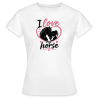 T-shirt Femme I love my horse (4 Coloris)