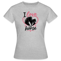 T-shirt Femme I love my horse (4 Coloris)