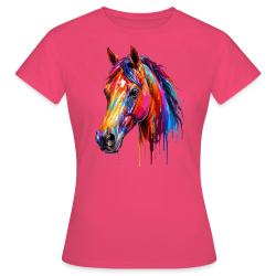 T-shirt Femme Painted Horse (4 Coloris)