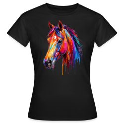 T-shirt Femme Painted Horse (4 Coloris)