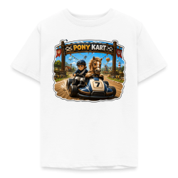 T-shirt 3-8 Ans Pony Kart (4 Coloris)