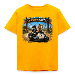 T-shirt 3-8 Ans Pony Kart (4 Coloris)