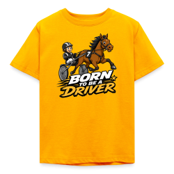 T-shirt 3-8 Ans Born to be a driver (4 Coloris)