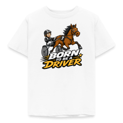 T-shirt 3-8 Ans Born to be a driver (4 Coloris)