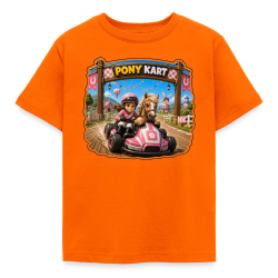 T-shirt Enfant 3-8 Ans Pony Kart (4 Coloris)