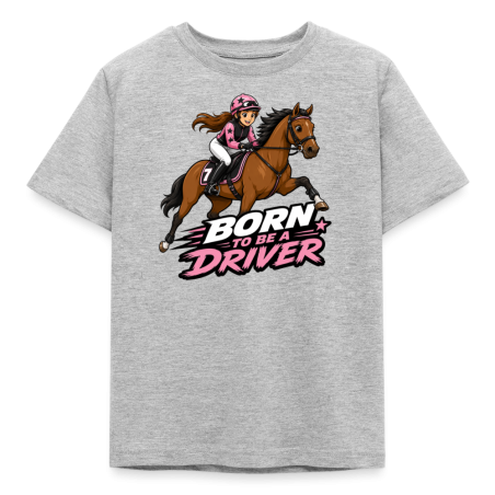 T-shirt Enfant 3-8 Ans Born to be a driver (4 Coloris)