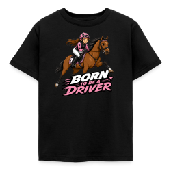 T-shirt Enfant 3-8 Ans Born to be a driver (4 Coloris)