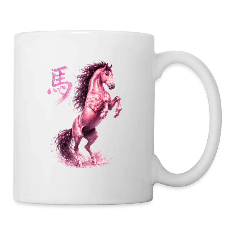 Mug Japan Horse Rose