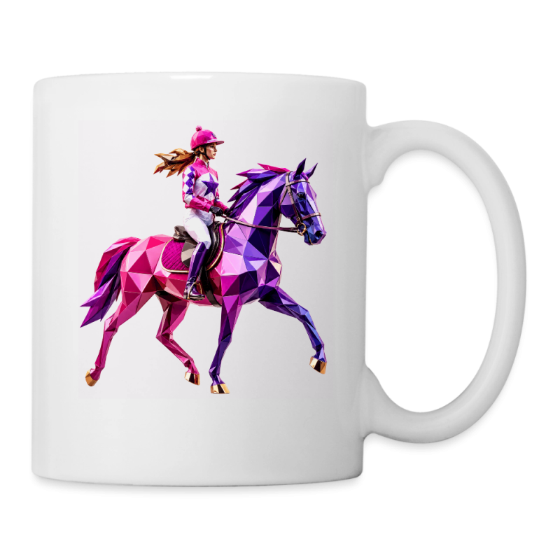 Mug ORLK  Horse Rose