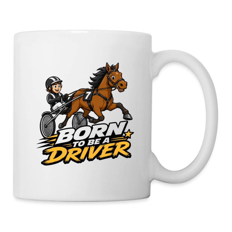 Mug Born to be a driver