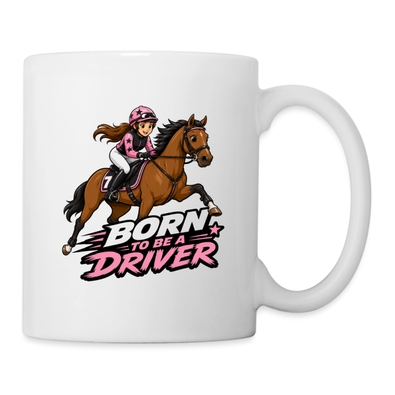 Mug Born to be a driver