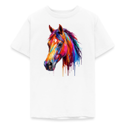 T-shirt Ado 9-14 Ans Painted Horse (4 Coloris)