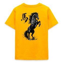 T-shirt Ado 9-14 Ans Japan Horse (4 Coloris)