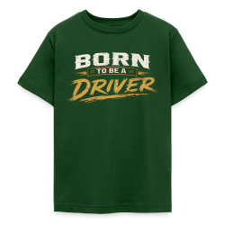 T-shirt Ado 9-14 Ans Born to be a driver (4 Coloris)