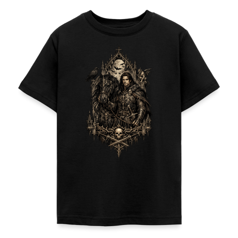 T-shirt Ado 9-14 Ans Gothique (3 Coloris)