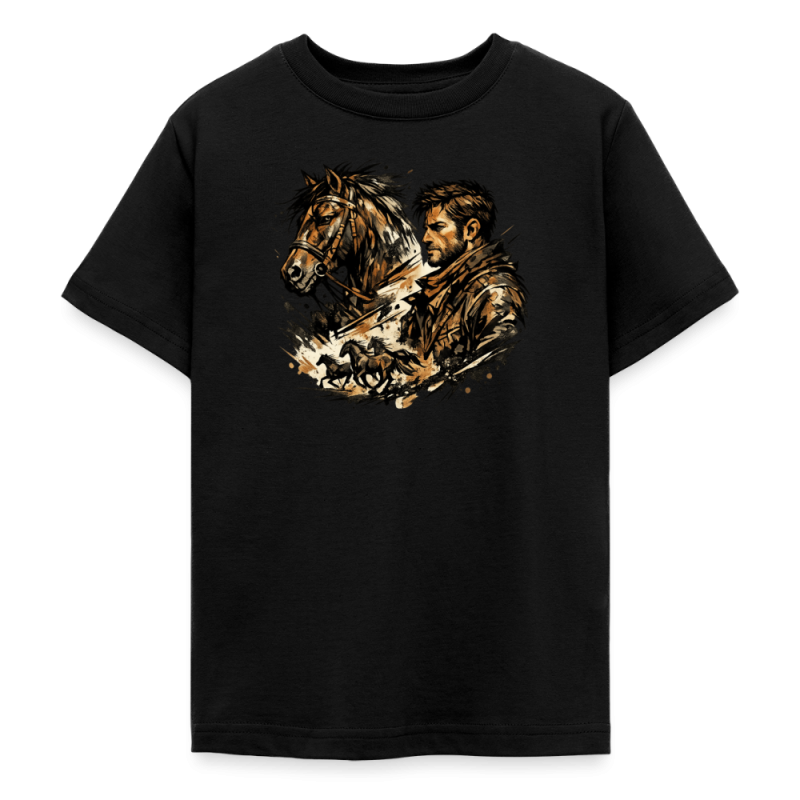 T-shirt Ado 9-14 Ans Mad Horse (3 Coloris)