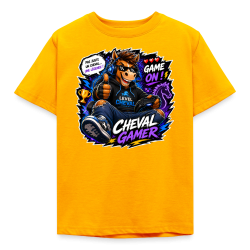 T-shirt Enfant 3-9 Ans Gamer Horsy (3 Coloris)