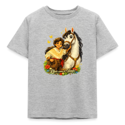 T-shirt Enfant 3-8 Ans Wind Horse (3 Coloris)