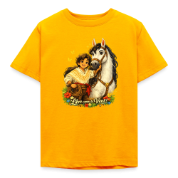 T-shirt Enfant 3-8 Ans Wind Horse (3 Coloris)