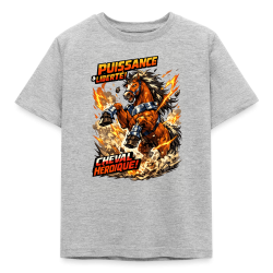 T-shirt Enfant 3-8 Ans My Hero Horse (3 Coloris)