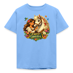 T-shirt Enfant 3-8 Ans Wind Horse (3 Coloris)