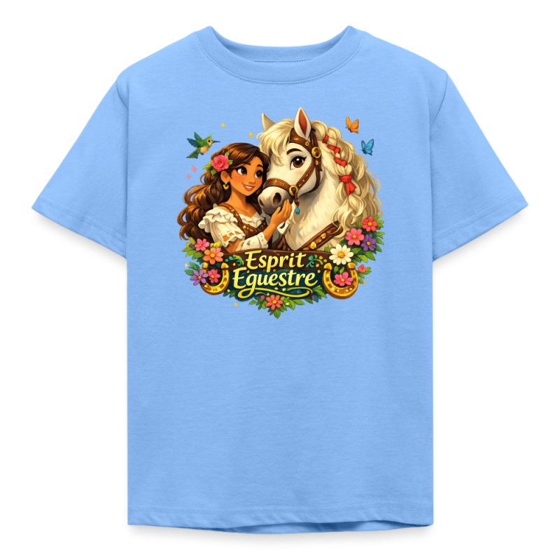 T-shirt Enfant 3-8 Ans Wind Horse (3 Coloris)