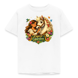 T-shirt Enfant 3-8 Ans Wind Horse (3 Coloris)