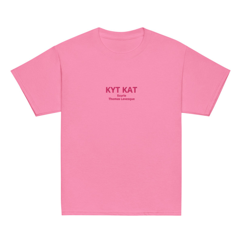 T-shirt Brodé Kyt Kat Rose