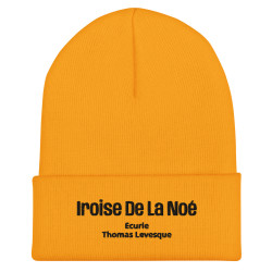Bonnet Brodé Iroise De La Noé Or