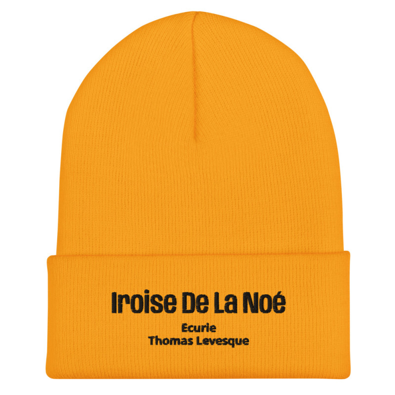 Bonnet Brodé Iroise De La Noé Or