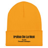 Bonnet Brodé Iroise De La Noé Or