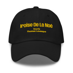 Casquette Brodée Iroise De La Noé Noir